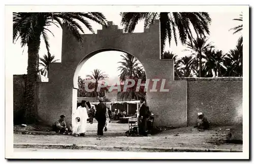 Algerie Biskra Ansichtskarte AK Constantine entree du marche indigene