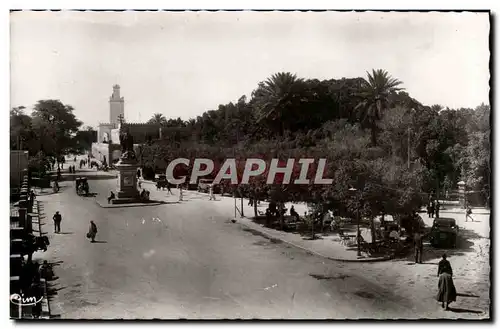 Algerie Biskra Cartes postales Constantine Statue du cardinal Lavigerie