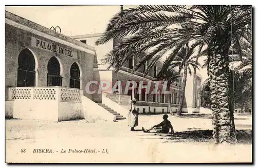 Algerie Biskra Cartes postales Le palace Hotel