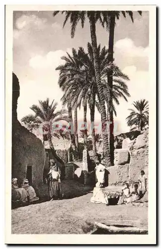 Algerie Constantine Ansichtskarte AK Biskra Une rue du vieux Biskra