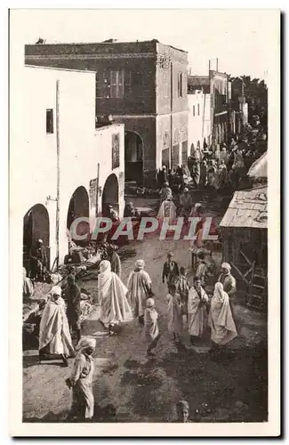 Algerie Constantine Ansichtskarte AK Biskra Un coin du marche