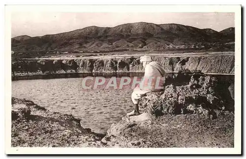 Algerie Constantine Cartes postales Biskra Le lac a fontaine chaude