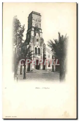 Algerie Cartes postales Blida L&#39eglise