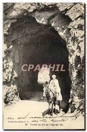 Algerie Ansichtskarte AK Tunnel du col de Tirouarda