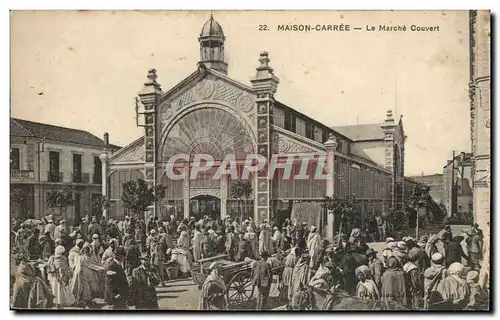 Algerie Cartes postales Maison carree Le marche couvert