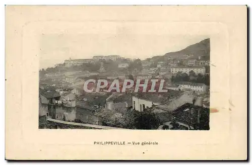 Algerie Cartes postales Philippeville Vue generale