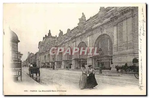 Paris Cartes postales La nouvelle Gare d'Orleans