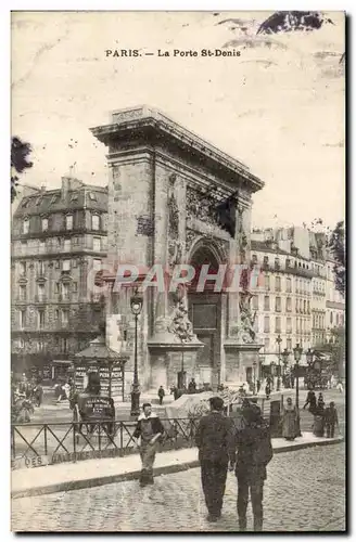 Paris Cartes postales La porte St Denis