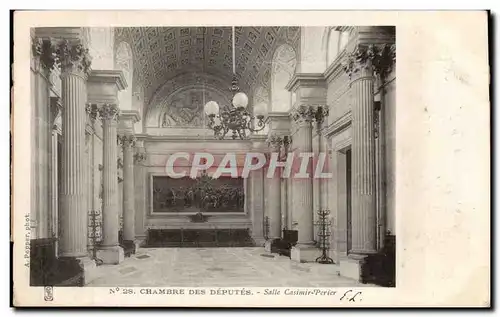 Paris Ansichtskarte AK Chambre des deputes Salle Casimir Perier