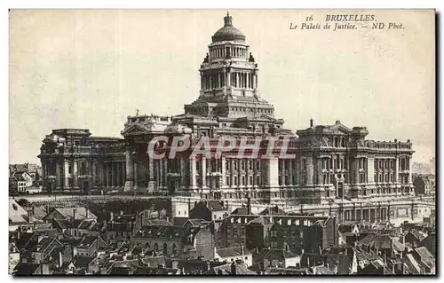 Belgie Belgique Bruxelles Cartes postales Le palais de justice