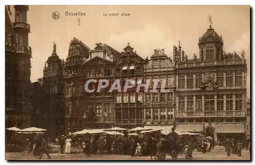 Belgie Belgique Bruxelles Cartes postales La grand place