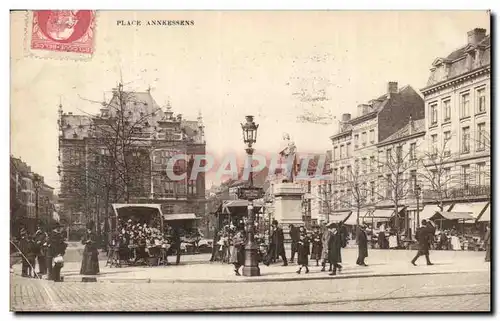 Belgie Belgique Bruxelles Cartes postales place Annkessens