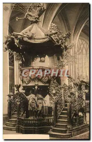 Belgie Belgique Anvers Cartes postales La cathedrale La chaire de verite