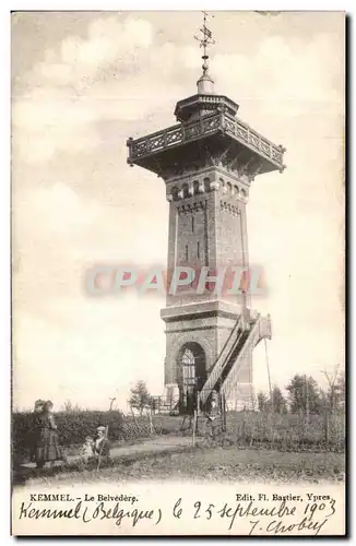 Belgie Belgique Kemmel Cartes postales Le Belvedere