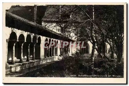 Cartes postales Schaffhausen Kreuzgang am Munster
