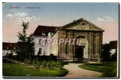 Cartes postales Landau Deutsches Tor