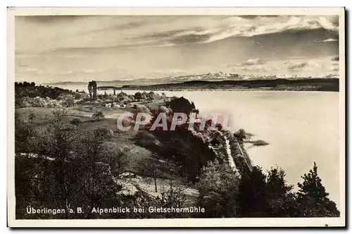 Cartes postales Uberlingen Alpenblick bei Gleschemuhle