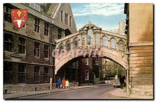 Grande Bretagne Oxfor Cartes postales moderne Hertford Bridge