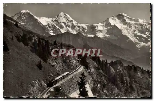 Suisse Cartes postales Schynige Piatte Bahn