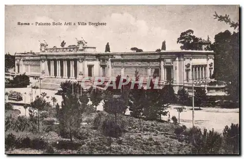 Italie Italia Roma Ansichtskarte AK Palazzo Bell aRti a Villa Borghesse