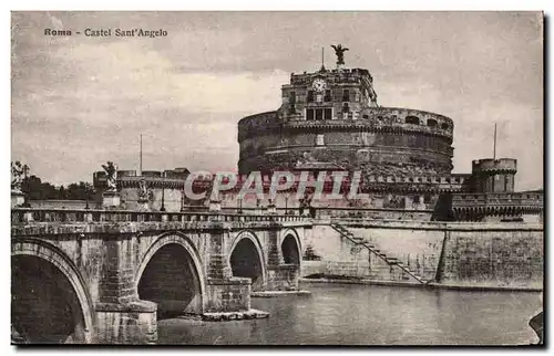 Italie Italia Roma Ansichtskarte AK Castel Sant Angelo