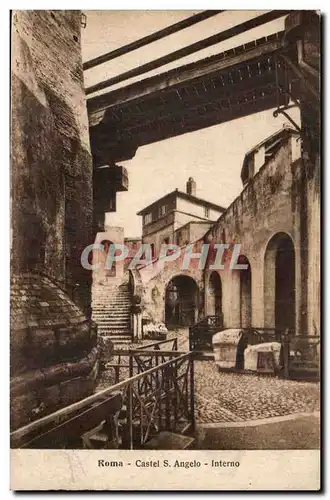 Italie Italia Roma Cartes postales Castel S Angelo Interno