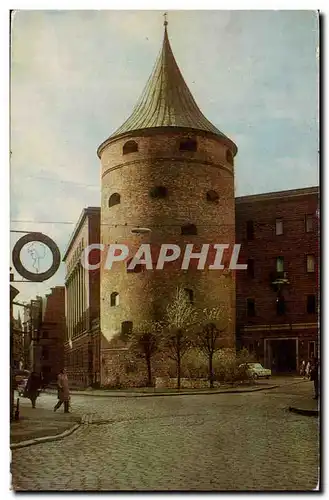 Lettonie Riga Cartes postales Powder or SAnd tower 14the century (USSR CCCP)