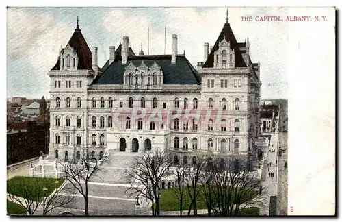 New York Cartes postales The capitol Albany New York