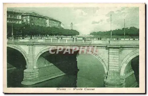 Italie Italie Roma Ansichtskarte AK ponte Cavour