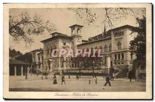 Suisse Lausanne Cartes postales Palais de Rumine