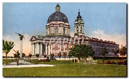 italie Torino Ansichtskarte AK Reale Basilica di Superga