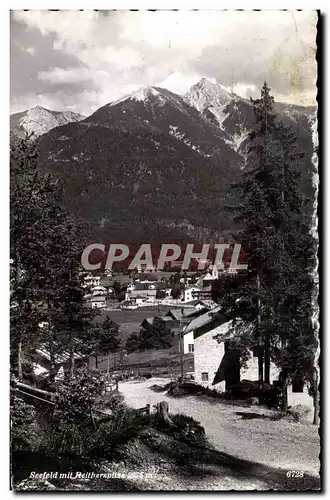 Suisse Cartes postales Seefeld mit Reitherspitze 2375m