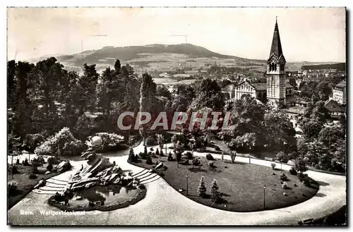 Suisse Bern Cartes postales moderne Weltpostdenkmal