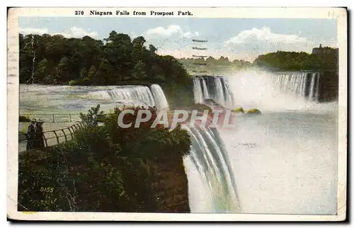 Canada Niagara FAlls from prospect Park