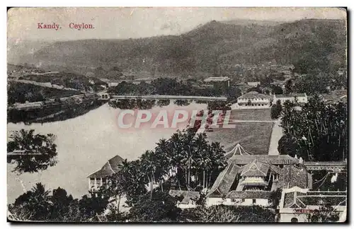Cartes postales CEylon Ceylan Kandy Sri Lanka