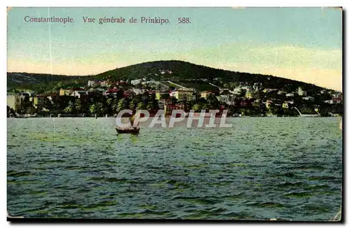 Turquie Turkey Constantinople Cartes postales Vue generale du Prinkipo
