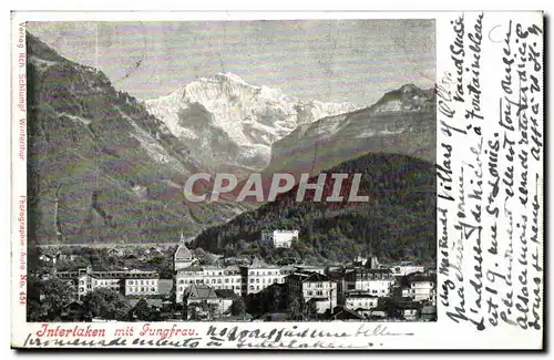 Suisse Cartes postales Interlaken mit Jungfrau