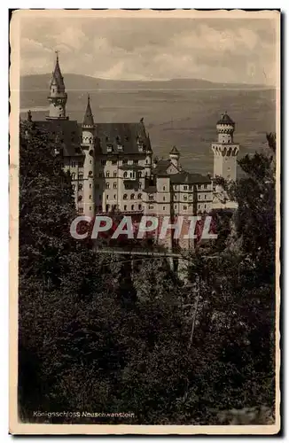 Cartes postales Konigsschloss Neuschwanstein