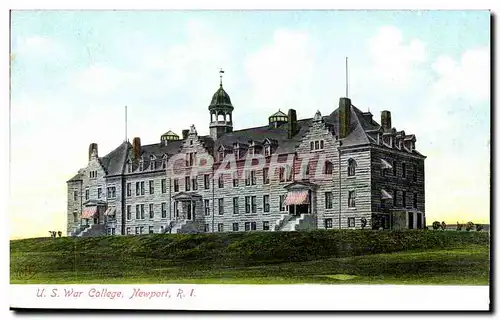 Etas Unis - USA - Rhode Island - Newport - US War College - Military School - - Cartes postales
