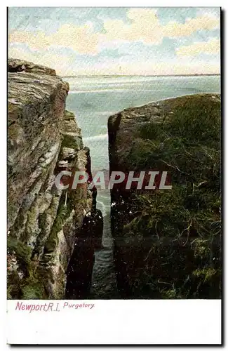 Etas Unis - USA - Rhode Island - Newport - Purgatory - Cartes postales