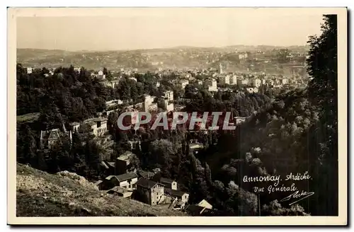 Annonay - Vue Generale - Cartes postales