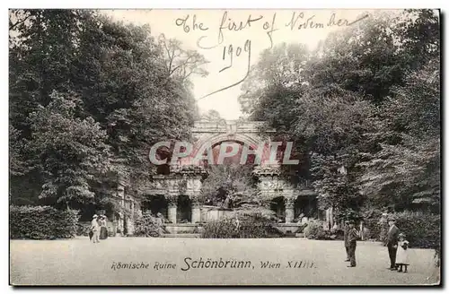 Austrich - Austria - Vienne - Wien - Roemische Ruine - Schoenbrunn - Cartes postales