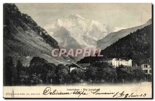 Suisse - Schweiz - Interlaken - Die Jungfrau - Bern - - Cartes postales