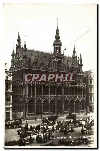 Belgie Belgique Bruxelles Cartes postales Maison du roi (marche)