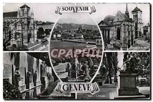 Suisse - Schweiz - Geneve - Souvenir - Cartes postales