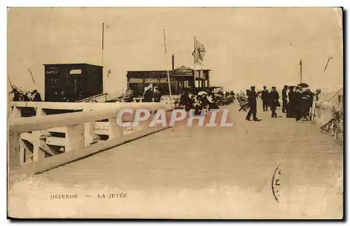 Belgique - Belgien - Ostende - Oostende - La Jetee - Cartes postales