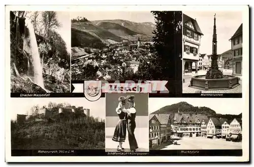 Allemagne - Deutschland - Urach - Souvenir - Cartes postales