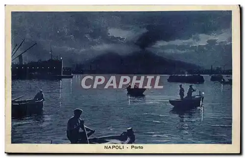 italie Italie Napoli Ansichtskarte AK Porto