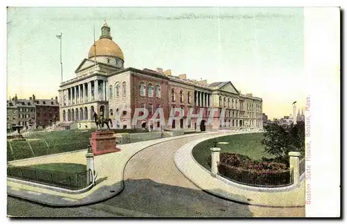 Cartes postales Etats Unis Massachussets Boston State House