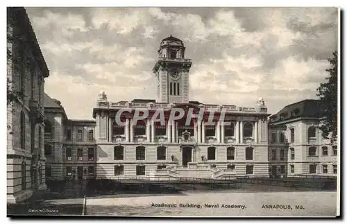 Cartes postales Etats unis Academic Building Naval academy Annapolis Militaria